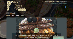 Desktop Screenshot of hatamrestaurant.net